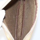 SAINT LAURENT Bag Leather Canvas PVC 8Set Gray Beige White Auth bs29366-34