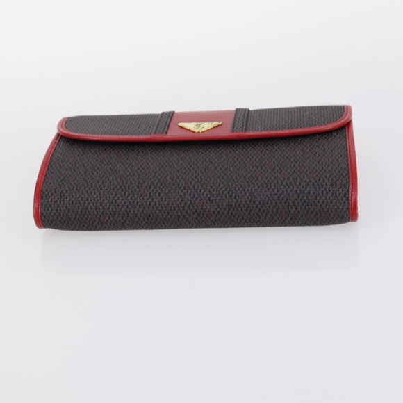 SAINT LAURENT Bag Leather Canvas PVC 8Set Gray Beige White Auth bs29366