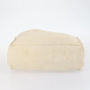 SAINT LAURENT Bag Leather Canvas PVC 8Set Gray Beige White Auth bs29366-5