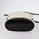 CELINE Macadam C Macadam Bag Canvas PVC Leather 5 Set Brown Navy Auth bs29369-5