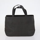 BURBERRY Nova Check Blue Label Bag Nylon PVC 4Set Beige Brown black Auth bs29370-10