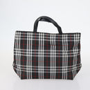 BURBERRY Nova Check Blue Label Bag Nylon PVC 4Set Beige Brown black Auth bs29370-16