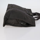 HERMES Her Line Fourre Tout Bag Canvas 4Set Red Brown gray Auth bs29371-4