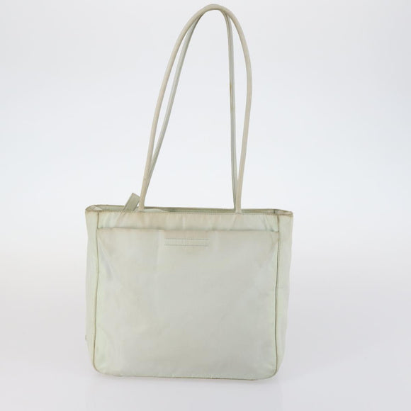 PRADA Bag Nylon Canvas 7 Set Green Beige black Auth bs29372