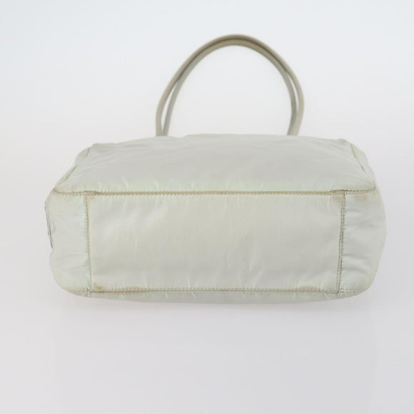 PRADA Bag Nylon Canvas 7 Set Green Beige black Auth bs29372