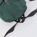 PRADA Bag Nylon Canvas 7 Set Green Beige black Auth bs29372-21