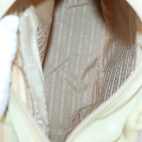 PRADA Bag Nylon Canvas 7Set Green Beige black Auth bs29372