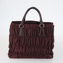 PRADA Bag Nylon Canvas 7Set Green Beige black Auth bs29372-39