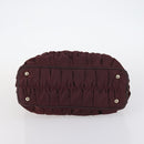 PRADA Bag Nylon Canvas 7Set Green Beige black Auth bs29372-41