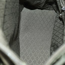 GUCCI Bamboo Web Sherry Line Bag Leather Canvas 6Set Beige Black Auth bs29373-17