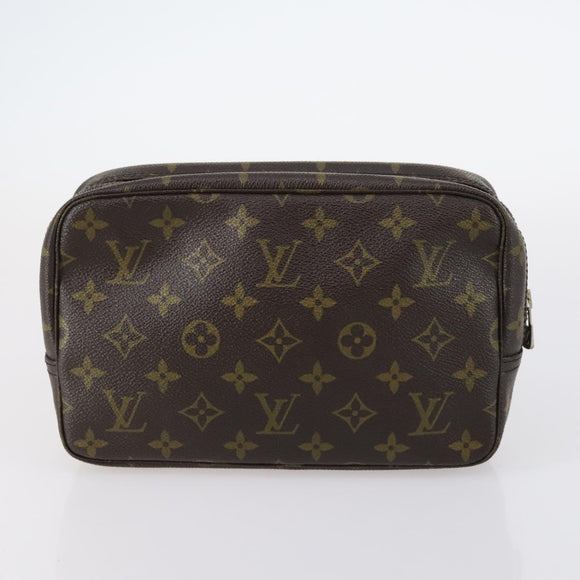 LOUIS VUITTON Monogram Taiga Bag 5Set Green LV Auth bs29377