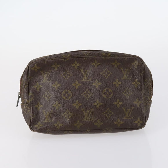 LOUIS VUITTON Monogram Taiga Bag 5Set Green LV Auth bs29377