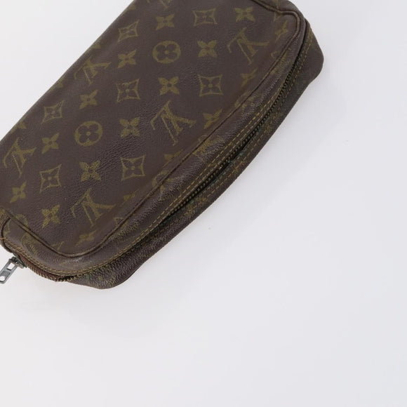 LOUIS VUITTON Monogram Taiga Bag 5Set Green LV Auth bs29377