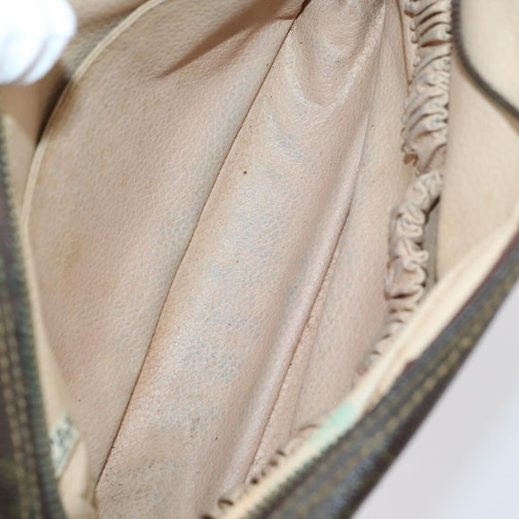 LOUIS VUITTON Monogram Taiga Bag 5Set Green LV Auth bs29377