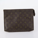 LOUIS VUITTON Monogram Taiga Bag 5Set Green LV Auth bs29377-8