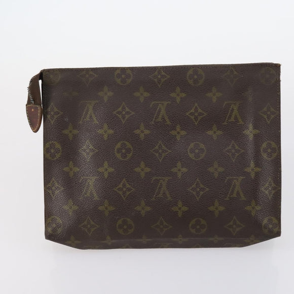 LOUIS VUITTON Monogram Taiga Bag 5Set Green LV Auth bs29377