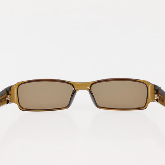 GUCCI Sunglasses plastic 3Set Gold Black Auth bs29378