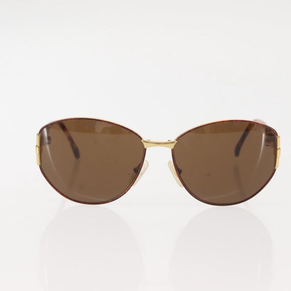 GUCCI Sunglasses plastic 3Set Gold Black Auth bs29378