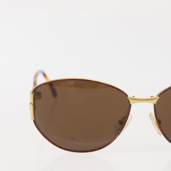 GUCCI Sunglasses plastic 3Set Gold Black Auth bs29378