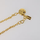 SAINT LAURENT Necklace Brooch metal 2Set Gold Auth bs29380-4