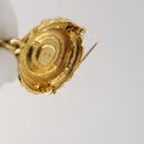 SAINT LAURENT Necklace Brooch metal 2Set Gold Auth bs29380-8