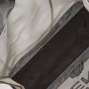 FENDI Zucchino Hand Bag Canvas PVC 7Set Brown Black Auth bs29383-8