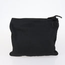 GUCCI Bamboo Jackie Shoulder Bag Nylon 6Set Black Auth bs29393-18