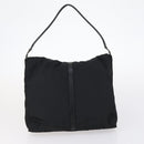 GUCCI Bamboo Jackie Shoulder Bag Nylon 6Set Black Auth bs29393-23