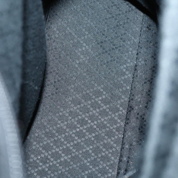 GUCCI Bamboo Jackie Shoulder Bag Nylon 6Set Black Auth bs29393