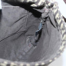 FENDI Zucchino Canvas Shoulder Bag Brown Auth bs29399-18