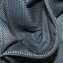 CHANEL Sports Shoulder Bag Coated Canvas Black Silver CC Auth bs29400-22