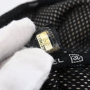 CHANEL Sports Shoulder Bag Coated Canvas Black Silver CC Auth bs29400-12