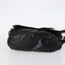 CHANEL Sports Shoulder Bag Coated Canvas Black Silver CC Auth bs29400-5
