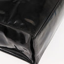 CHANEL Tote Bag Patent leather Black CC Auth bs29402-15