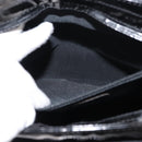 CHANEL Tote Bag Patent leather Black CC Auth bs29402-21