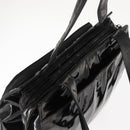 CHANEL Tote Bag Patent leather Black CC Auth bs29402-6