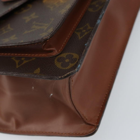 LOUIS VUITTON Monogram Monceau 28 Hand Bag M51185 LV Auth bs29406