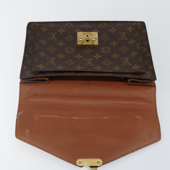 LOUIS VUITTON Monogram Monceau 28 Hand Bag M51185 LV Auth bs29406