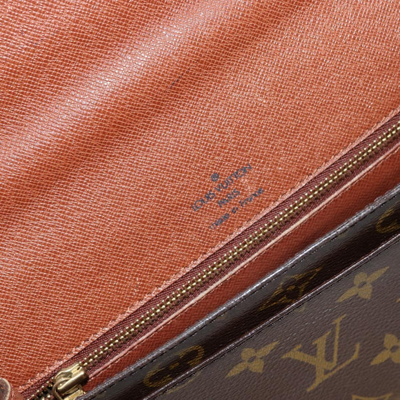 LOUIS VUITTON Monogram Monceau 28 Hand Bag M51185 LV Auth bs29406