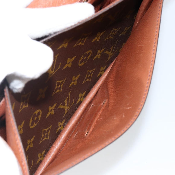 LOUIS VUITTON Monogram Monceau 28 Hand Bag M51185 LV Auth bs29406