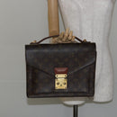 LOUIS VUITTON Monogram Monceau 28 Hand Bag M51185 LV Auth bs29406-25