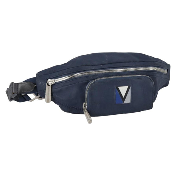 LOUIS VUITTON LV Cup Mizenu Waist Bag Navy M80706 LV Auth bs29411