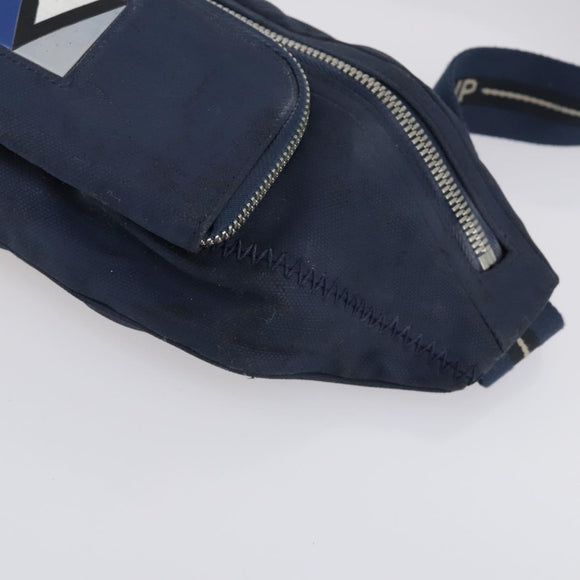 LOUIS VUITTON LV Cup Mizenu Waist Bag Navy M80706 LV Auth bs29411