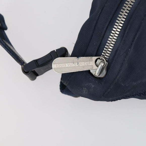 LOUIS VUITTON LV Cup Mizenu Waist Bag Navy M80706 LV Auth bs29411