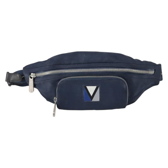 LOUIS VUITTON LV Cup Mizenu Waist Bag Navy M80706 LV Auth bs29411