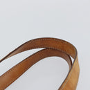 CELINE Macadam Canvas Tote Bag PVC Beige Gold Auth bs29412-8