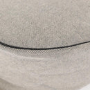 HERMES Sac Luco MM Shoulder Bag Canvas Leather Gray Black Silver Auth bs29413-16