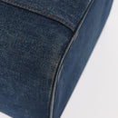 CHANEL COCO Mark vanity Hand Bag Denim 2way Blue CC Auth bs29416-19