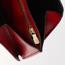 LOUIS VUITTON Epi Bicolor Varenne Hand Bag Black Red M52387 LV Auth bs29417-9