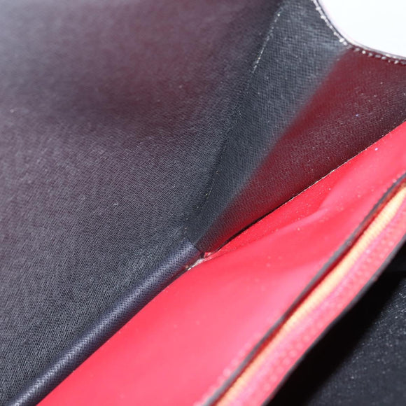 LOUIS VUITTON Epi Bicolor Varenne Hand Bag Black Red M52387 LV Auth bs29417